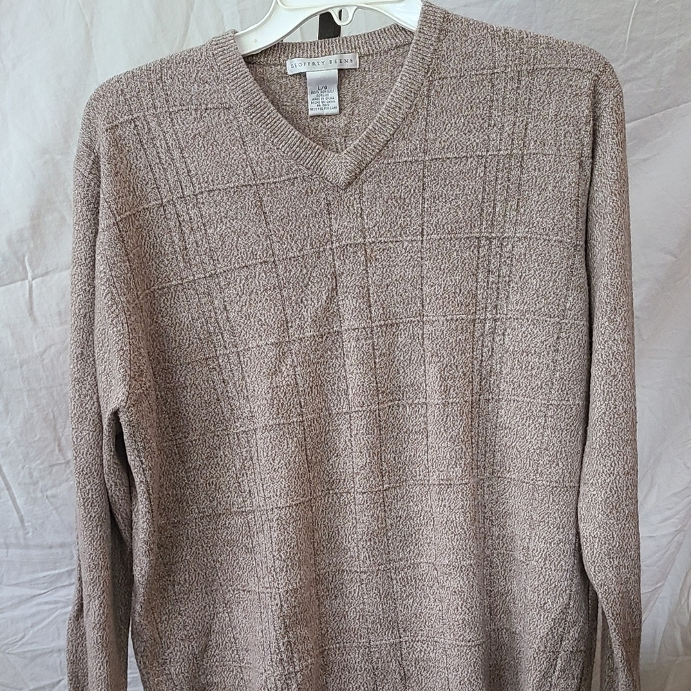 Men's tan sweater
